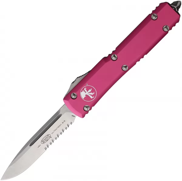 Microtech Auto Ultratech S-E OTF Pink SW MCT12111PK