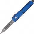 Microtech Auto Ultratech D/E OTF Ap Blue - MCT12210APBL