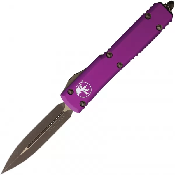 Microtech Auto Ultratech D-E OTF Ap Vio MCT12213APVI