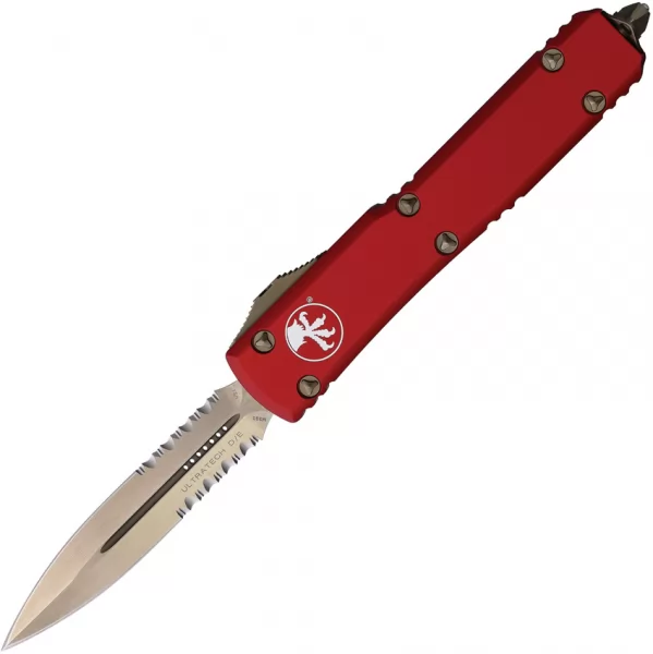 Microtech Auto Ultratech D-E OTF Bz Red MCT12214RD