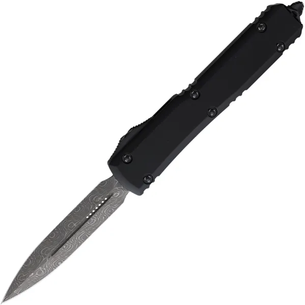 Microtech Auto Ultratech D-E OTF Damascu MCT12216S Microtech Auto Ultratech D-E OTF Damascu MCT12216S