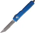 Microtech Auto Ultratech D/E OTF AP Blue - MCT12311APBL