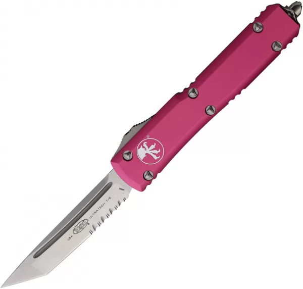 Microtech Auto Ultratech T-E OTF Pink MCT12311PK
