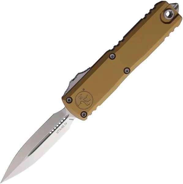 Microtech Auto UTX-85 Gen IV DE Tan MCT1232410TA