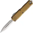 Microtech Auto UTX-85 Gen IV DE FS Tan - MCT1232412TA