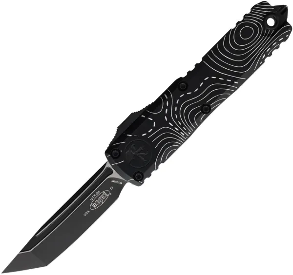 Microtech Auto UTX-85 T-E Gen IV OTF MCT123341TP Microtech Auto UTX-85 T-E Gen IV OTF MCT123341TP