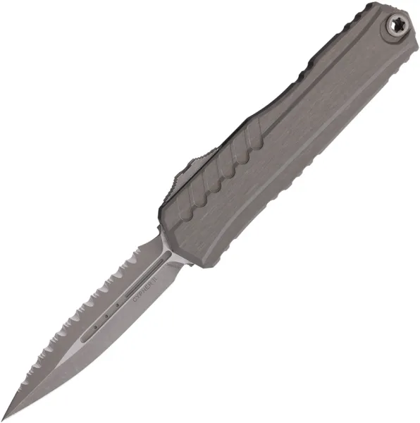 Microtech Auto Cypher II D-E OTF AP Cl MCT124212APNC