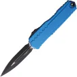 Microtech Auto Cypher II D/E OTF Blue - MCT12421BL