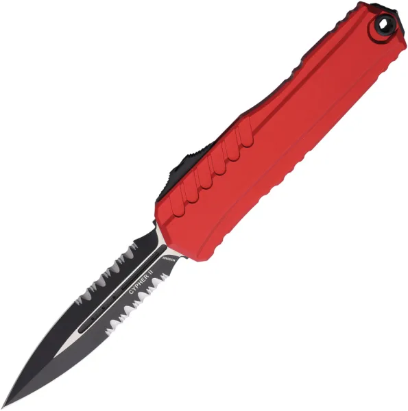 Microtech Auto Cypher II D-E OTF PS Red MCT12422RD