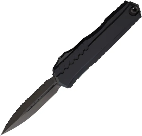 Microtech Auto Cypher II D-E OTF FS DLC MCT12423DLCTSH