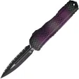 Microtech Auto Cypher II D/E OTF FS Purp - MCT12423PUX51S
