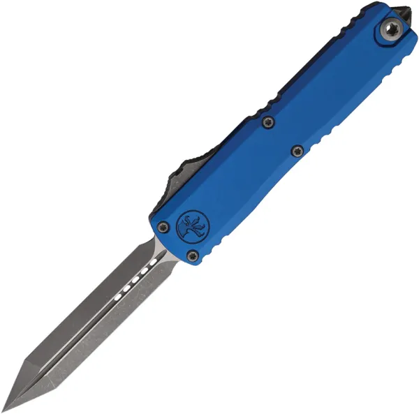 Microtech Auto UTX-70 Gen IV OTF Blue MCT1249410APBL