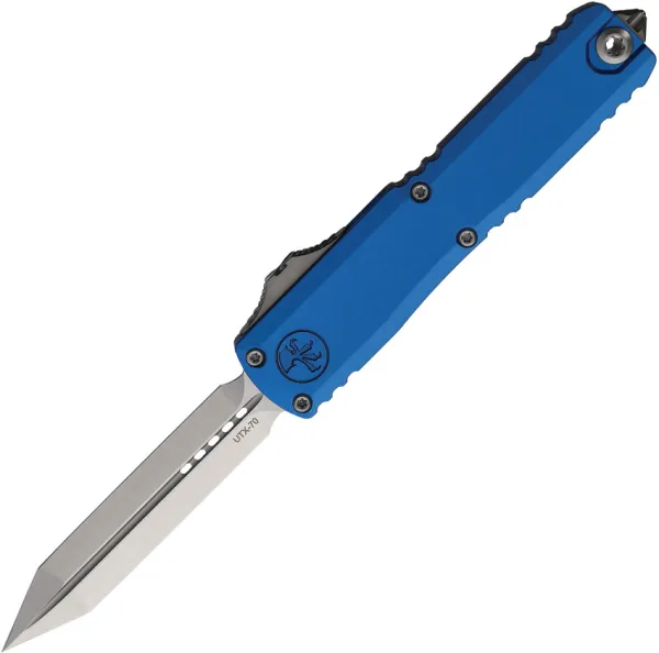 Microtech Auto UTX-70 Gen IV OTF Blue MCT1249410BL Microtech Auto UTX-70 Gen IV OTF Blue MCT1249410BL