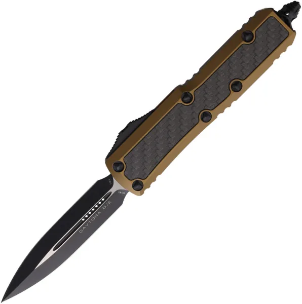 Microtech Auto Daytona D-E OTF Tan MCT1261TACFIS