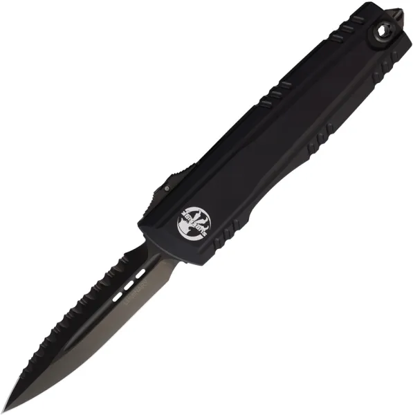 Microtech Auto Luminary D-E FS DLC MCT12703DLCTSH