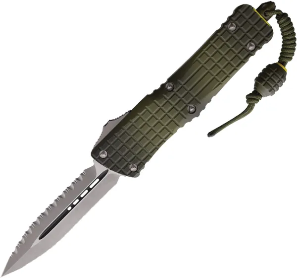 Microtech Auto Combat Troodon D-E OTF Fr MCT142DR12APFOG