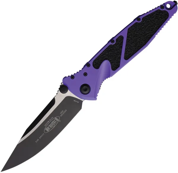 Microtech Socom Elite SE Linerlock Pur MCT1601PU
