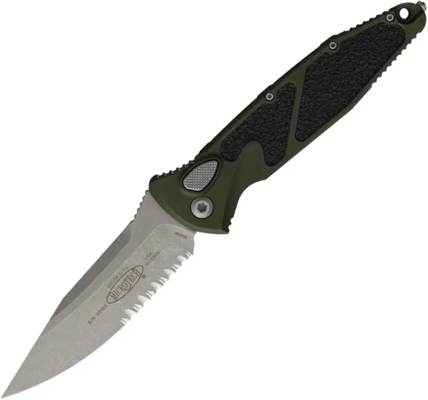 Microtech Auto Socom Elite Buttonlock Ap MCT160A11APWL