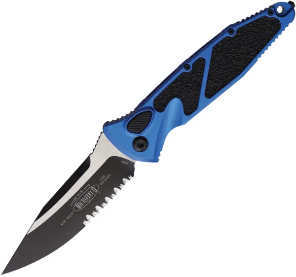 Microtech Auto Socom Elite Buttonlock MCT160A2BL
