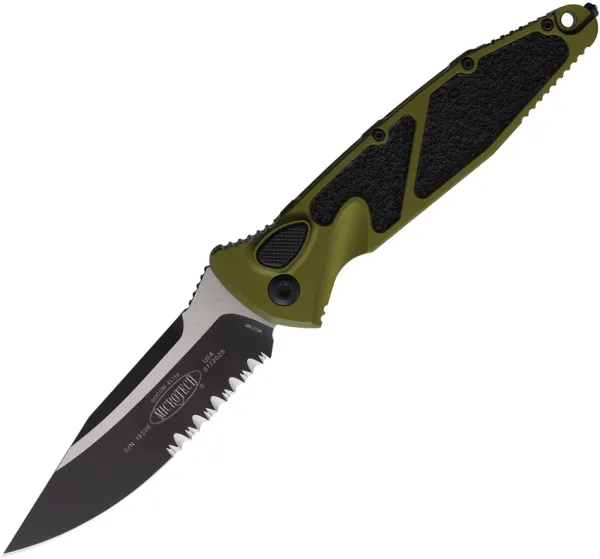 Microtech Auto Socom Elite Buttonlock OD MCT160A2OD
