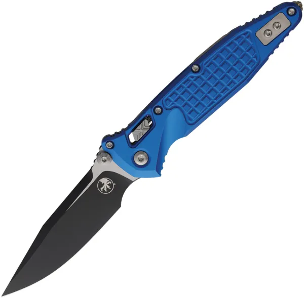 Microtech Socom Ram-Lok Frag Blue MCT160RL1FRBL