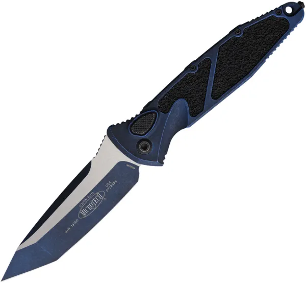 Microtech Auto Socom Elite Buttonlock MCT161A1WBL