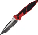 Microtech Auto Socom Elite TE FS  Red - MCT161A3RD