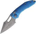 Microtech Auto Stitch S/E Button Lock Bl - MCT16910APBL