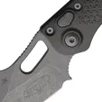 Microtech Auto Stitch S-E Button Lock AP MCT16910APNC