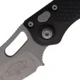 Microtech Auto Stitch S-E Button Lock AP MCT16910AP