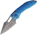 Microtech Auto Stitch S/E Button Lock Bl - MCT16911APBL