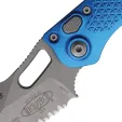 Microtech Auto Stitch S-E Button Lock Bl MCT16911APBL