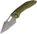Microtech Auto Stitch Button Lock OD - MCT16911APOD