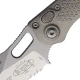 Microtech Auto Stitch S-E Button Lock PS MCT16911NC