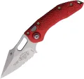 Microtech Auto Stitch S/E Button Lock Rd - MCT16911RD