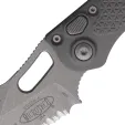 Microtech Auto Stitch S-E Button Lock AP MCT16912APNC