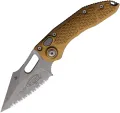 Microtech Auto Stitch S/E Button Lock Tn - MCT16912APTA