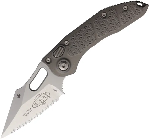 Microtech Auto Stitch S-E Button Lock Gr MCT16912NC