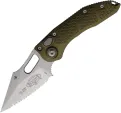 Microtech Auto Stitch S/E Button Lock FS - MCT16912OD