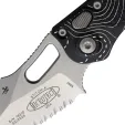 Microtech Auto Stitch S-E Button Lock MCT16912TP