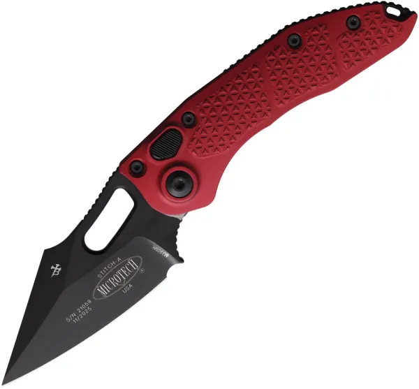 Microtech Auto Stitch S-E Button Lock Mr MCT1691MR
