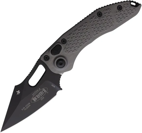 Microtech Auto Stitch S-E Button Lock SW MCT1691NC