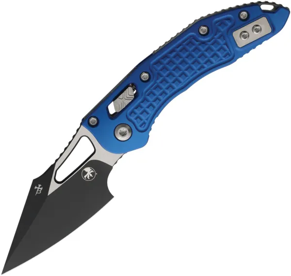 Microtech M-Stitch Ram-Lok Frag Blue MCT169MRL1FRBL Microtech M-Stitch Ram-Lok Frag Blue MCT169MRL1FRBL