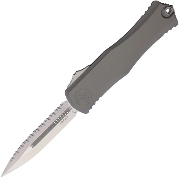 Microtech Auto Hera II D-E OTF Gray FS MCT170212NC