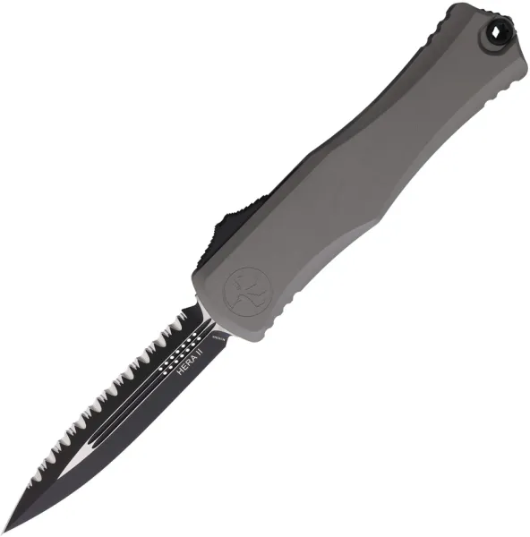 Microtech Auto Hera II D-E OTF Gray MCT17023NC