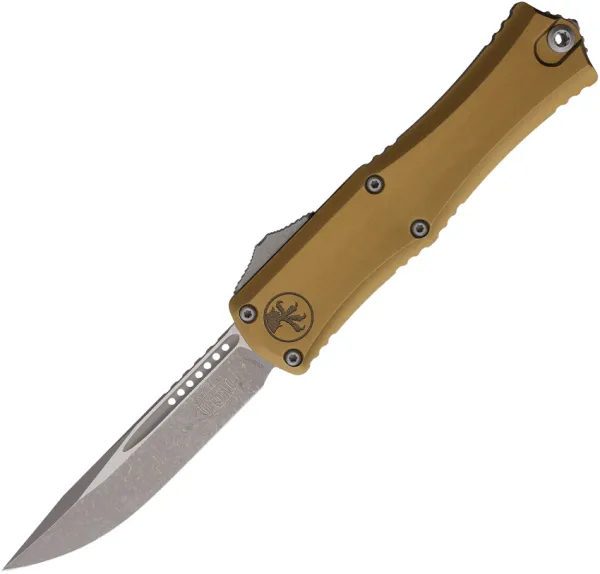 Microtech Auto Hera II Mini OTF AP Tan MCT1703M10APTA