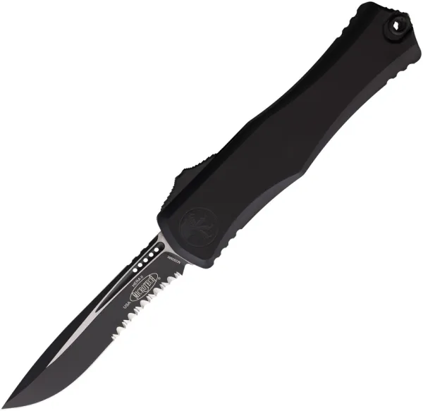 Microtech Auto Hera II OTF Recurve Blk MCT17052T