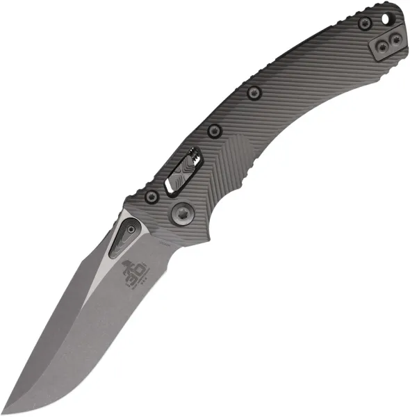 Microtech Amphibian S-E Ram-Lok Gray MCT17225