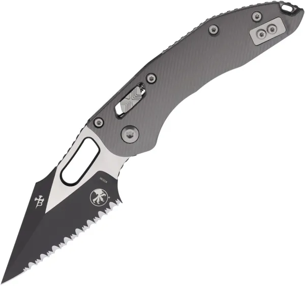 Microtech Stitch S-E Ram Lok FS Gray MCT17428