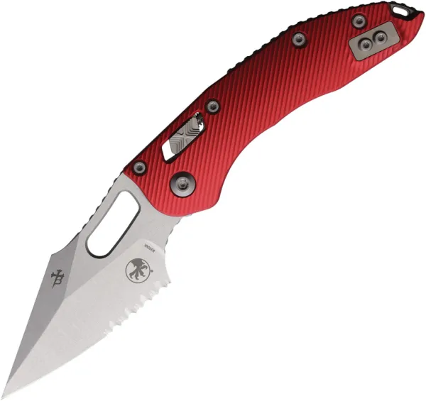 Microtech Stitch S-E Ram Lok SW PS Red MCT17466